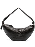 Lemaire Large Croissant Leather Shoulder Bag — Same as shown — Size One Size — Front View