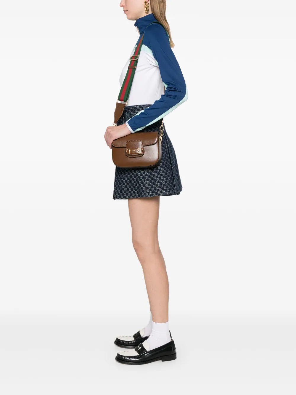 Gucci Mini Horsebit 1955 Shoulder Bag — Same as shown — Size One Size — Side View