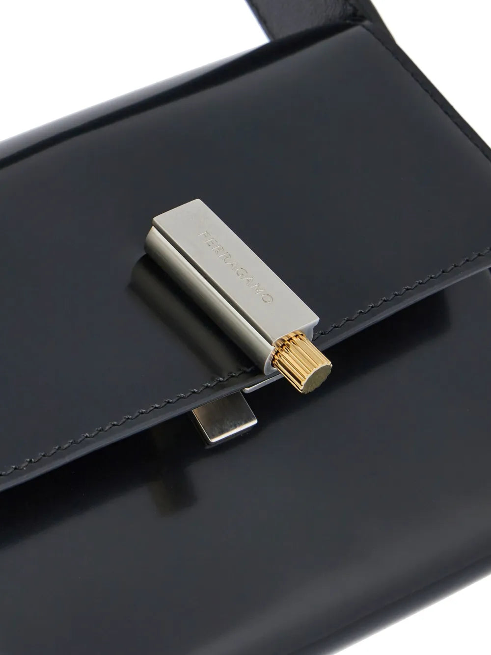 Ferragamo Small Geometric Shoulder Bag — Same as shown — Size One Size — Lifestyle View