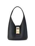 Ferragamo Medium Gancini Buckle Leather Hobo Bag — Same as shown — Size One Size — Front View