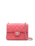 Chanel Pre Owned 2006 Mini Square Classic Flap Shoulder Bag — Same as shown — Size One Size — Front View