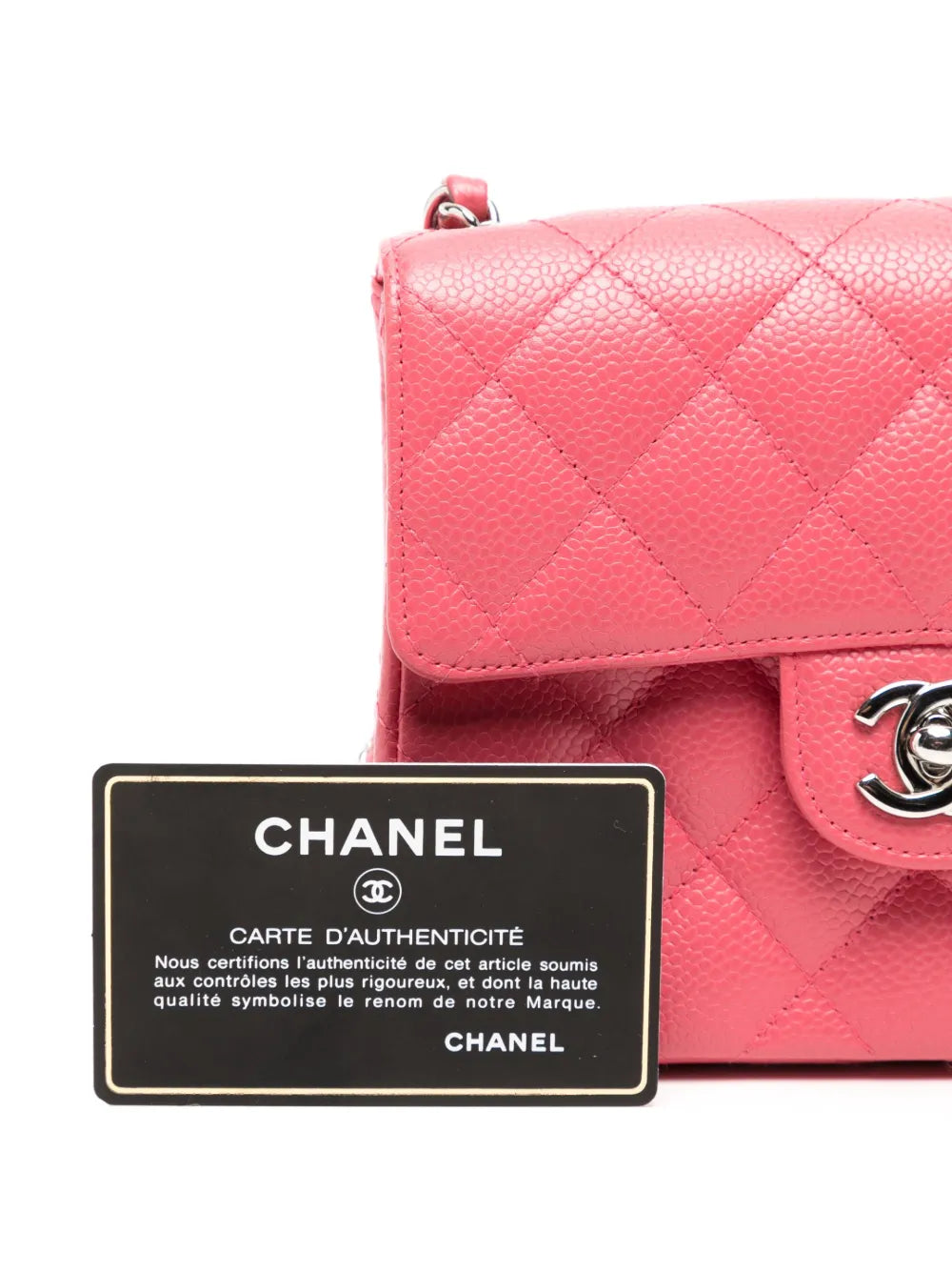 Chanel Pre Owned 2006 Mini Square Classic Flap Shoulder Bag — Same as shown — Size One Size — Lifestyle View