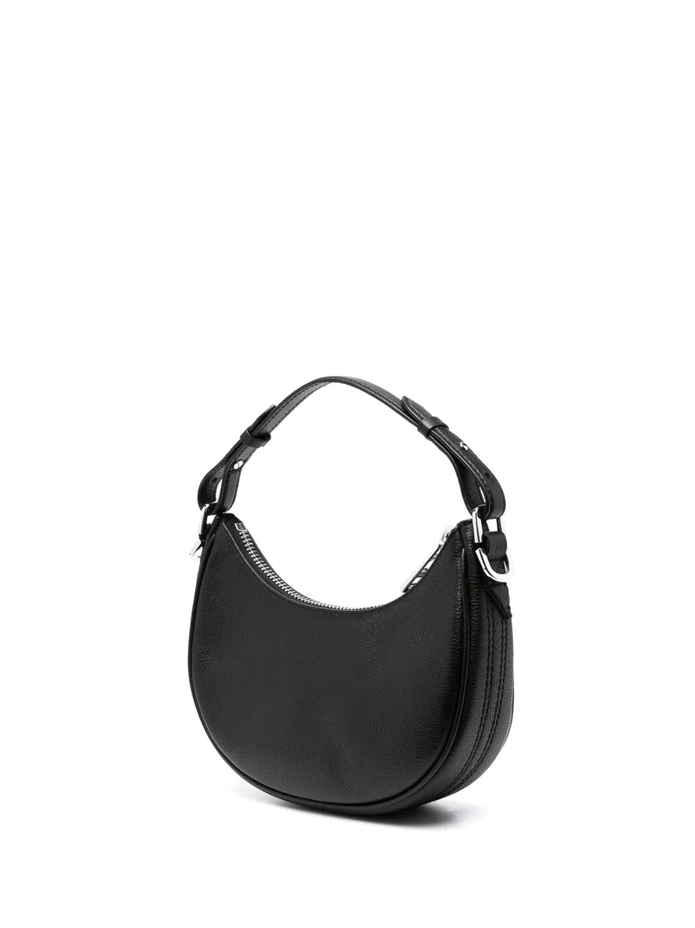 Zadigvoltaire Moonrock Plumetis Leather Shoulder Bag — Same as shown — Size One Size — Back View