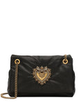 Dolce Gabbana Medium Devotion Soft Shoulder Bag — Same as shown — Size One Size — Front View