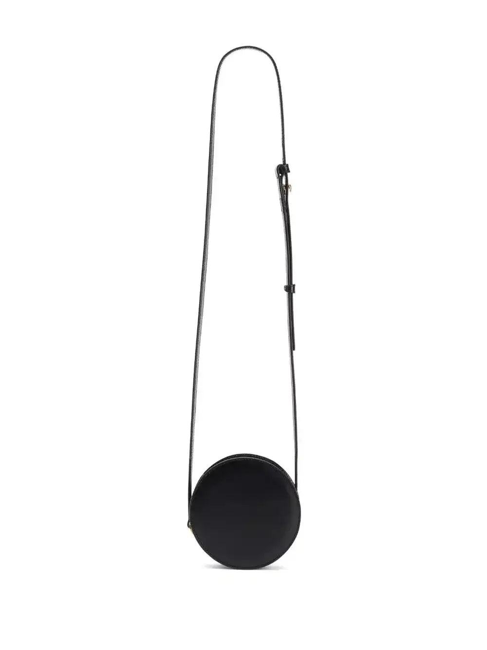 Ami Paris Logo Plaque Round Shoulder Bag — Same as shown — Size One Size — Side View
