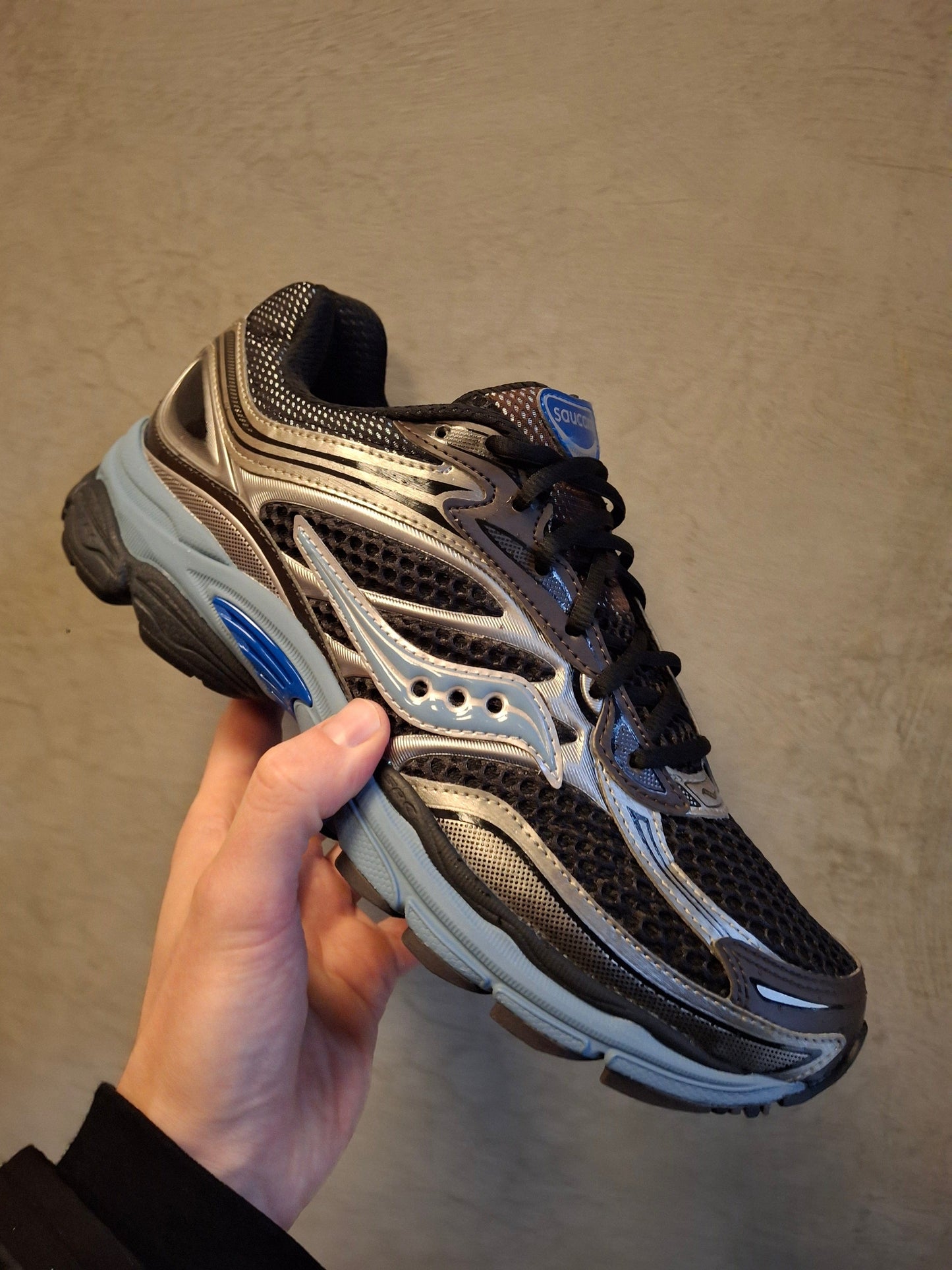 Saucony Progrid Omni 9 Disrupt 'Black Torte' — UK 1 — Alternate View 7