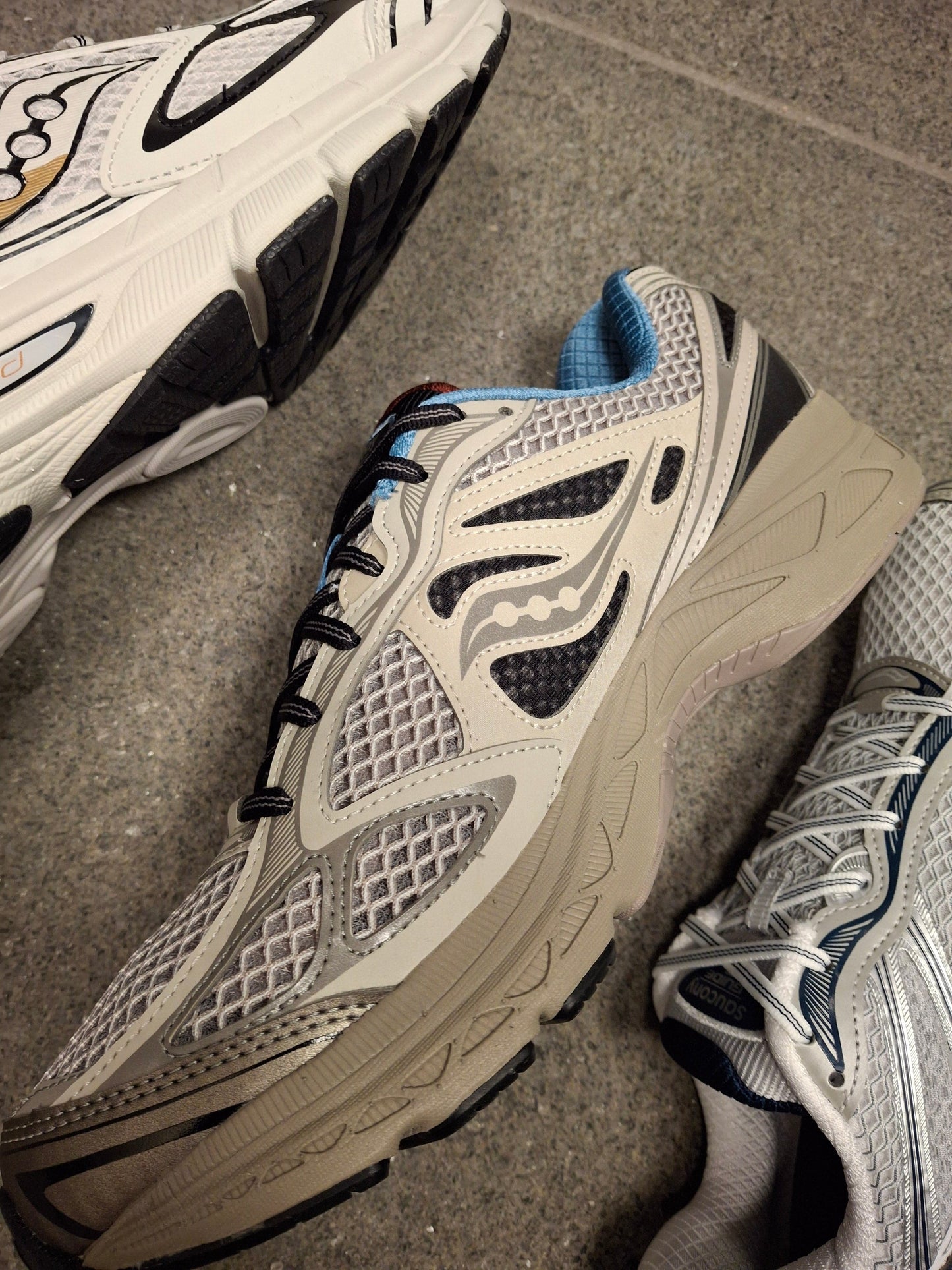 Saucony Progrid Guide 7 'Taupe Black' — UK 1 — Alternate View 8
