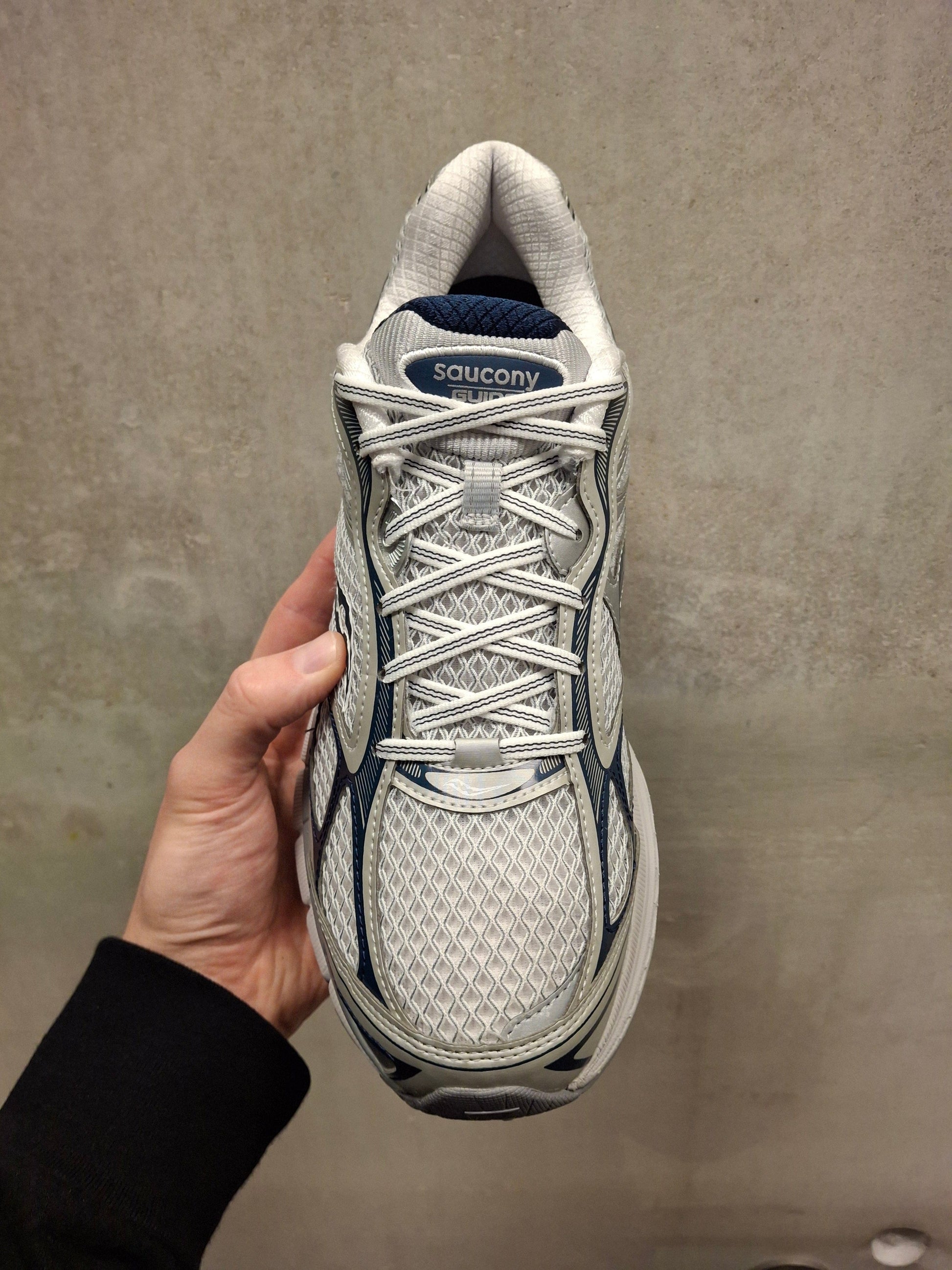 Saucony Progrid Guide 7 'Oyster Navy' — UK 1 — Alternate View 8
