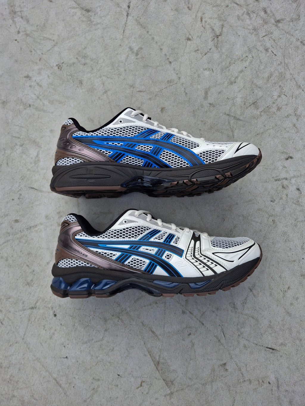 ASICS Gel Kayano 14 'Cream Blue Coast' — UK 3 | EU 36 | US 4 — Alternate View 8