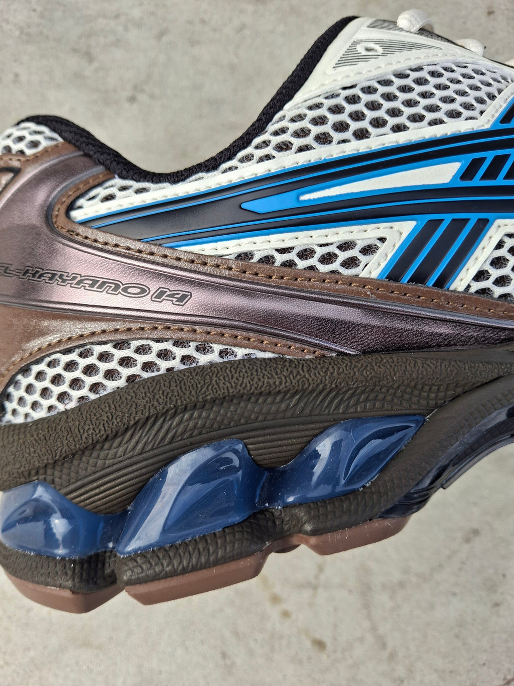 ASICS Gel Kayano 14 'Cream Blue Coast' — UK 3 | EU 36 | US 4 — Alternate View 10