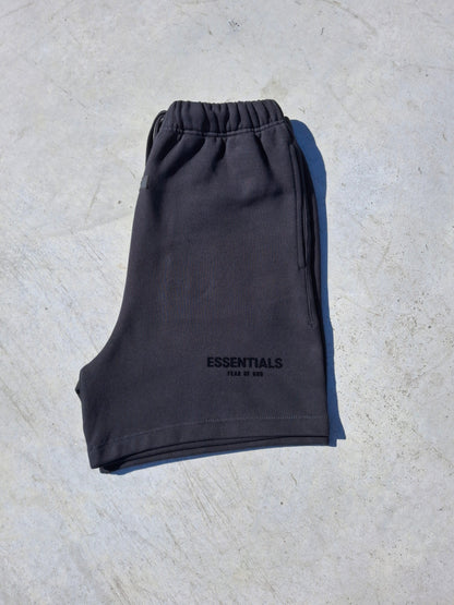 Fear of God Essentials Sweat Short 'Stretch Limo' (SS22) — XXS — Back View