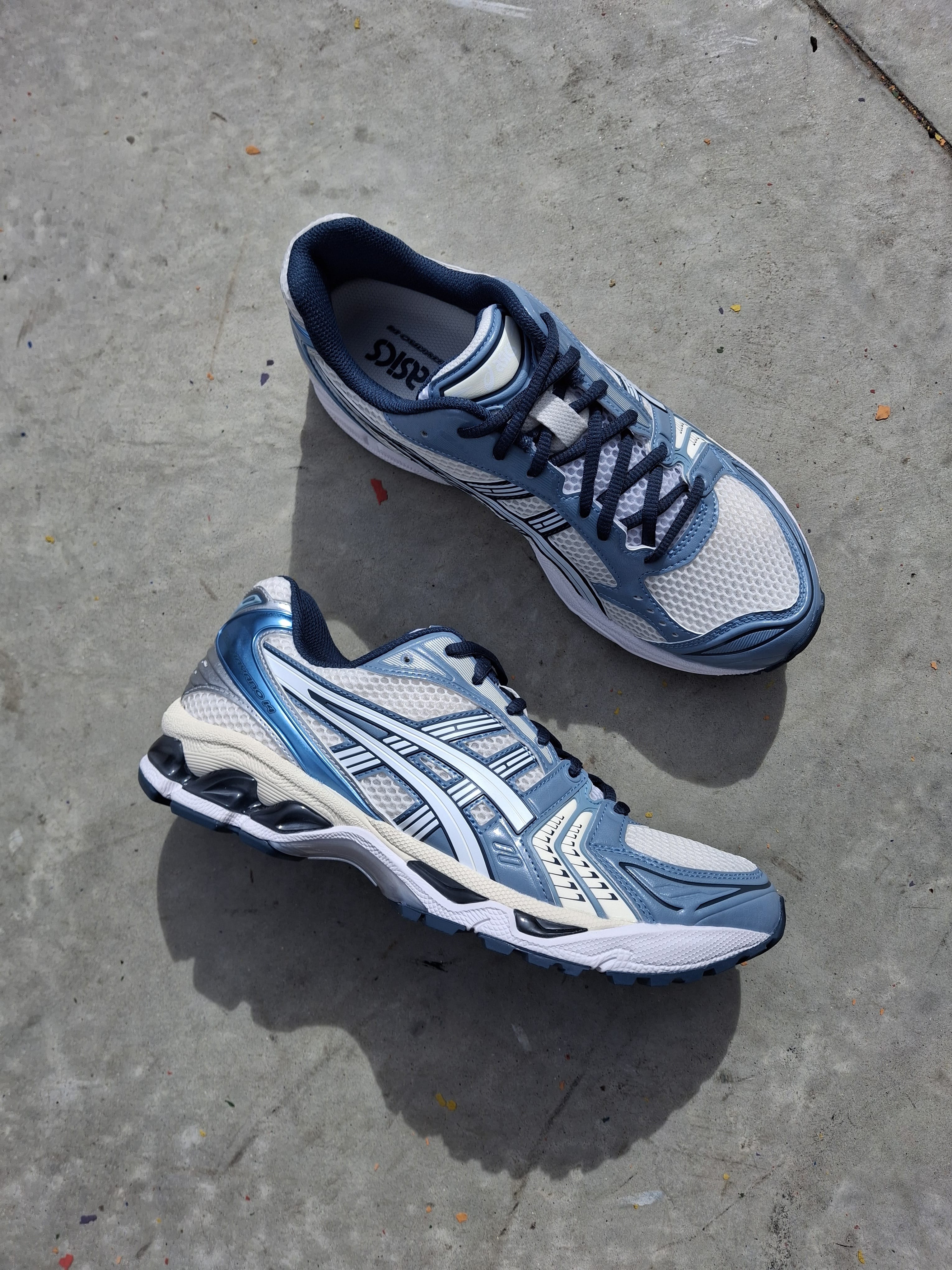 ASICS Gel Kayano 14 'Cream Raw Indigo' — UK 3 | EU 36 | US 4 — Alternate View 8