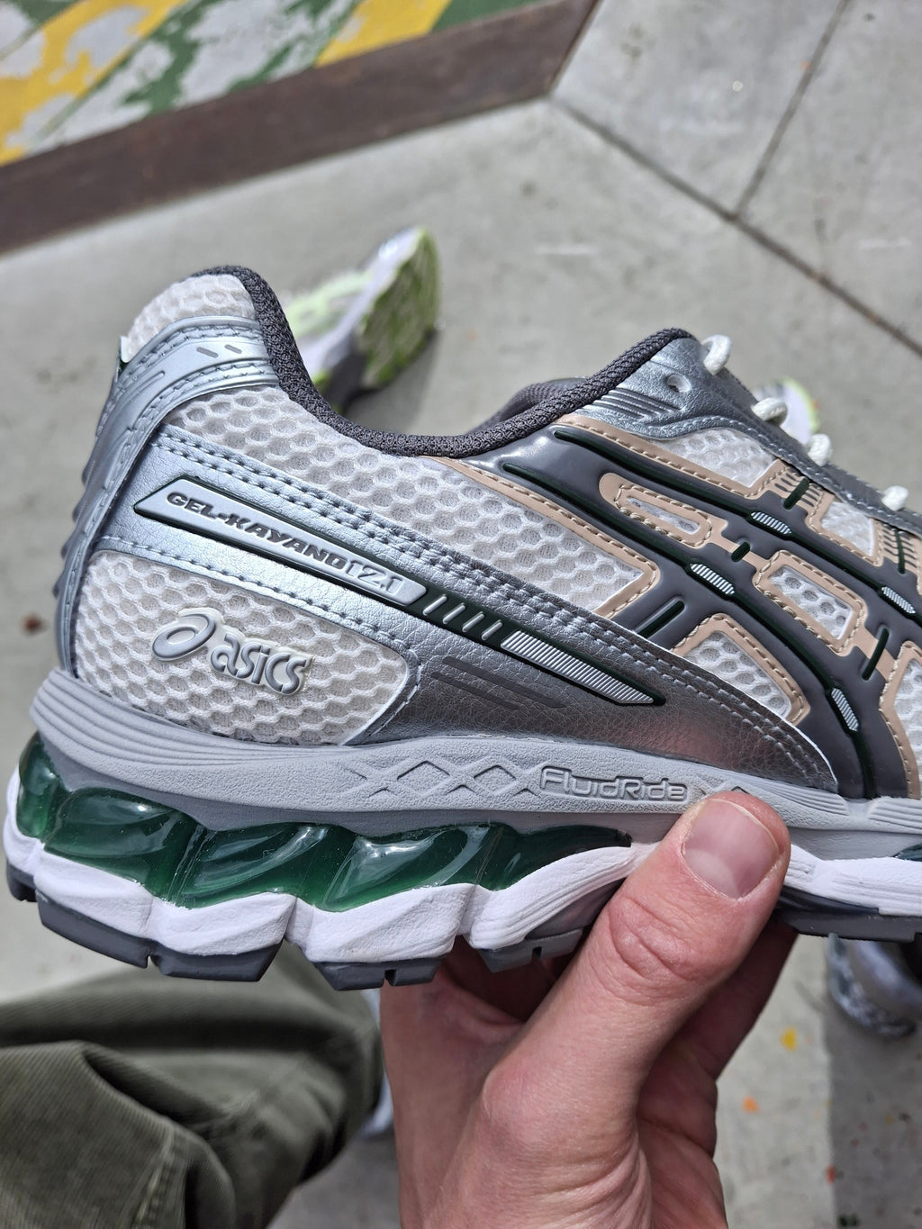 ASICS Gel Kayano 12.1 'Cream Carbon' — UK 3 | EU 36 | US 4 — Alternate View 9