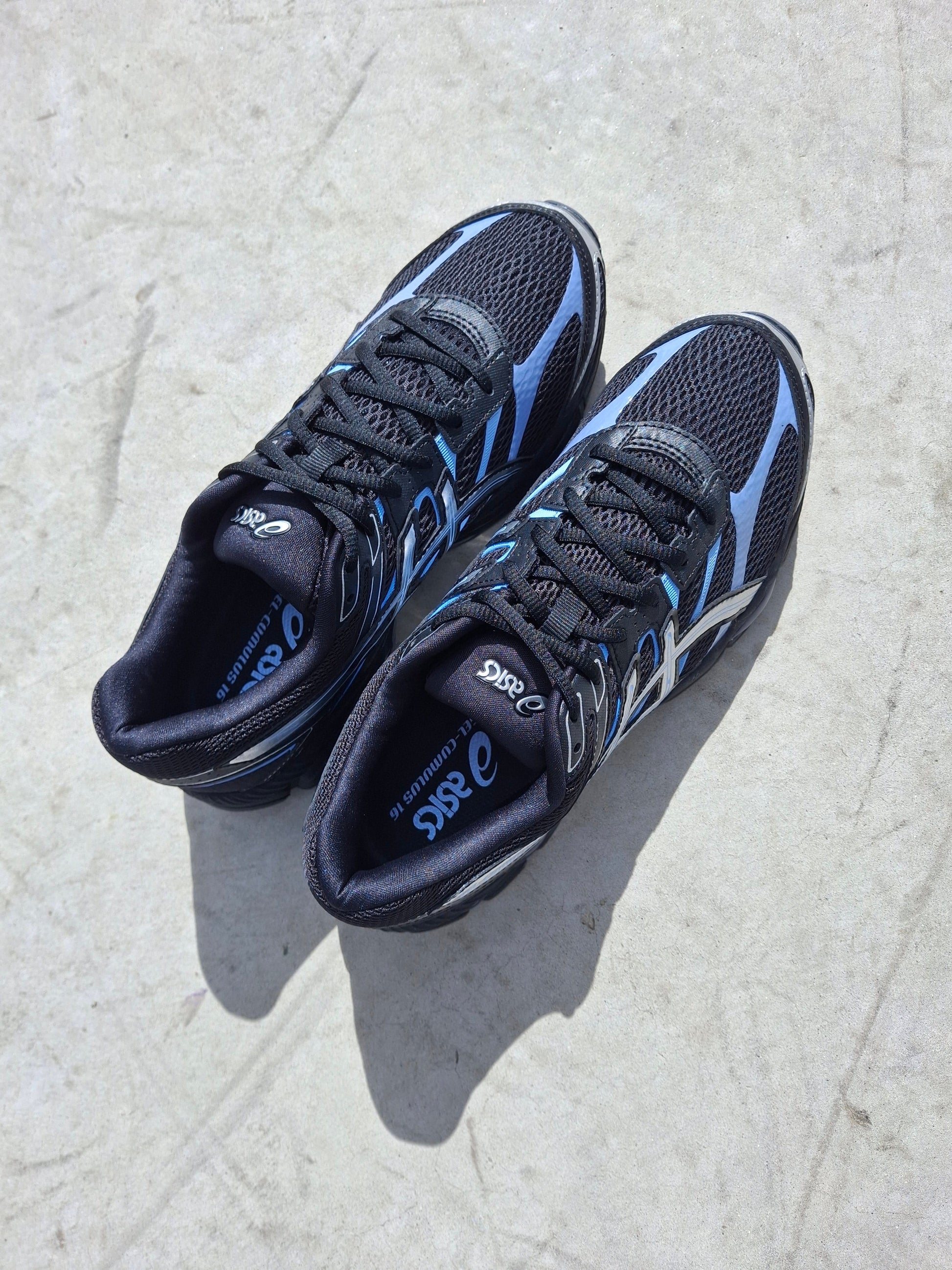 ASICS Gel Cumulus 16 'Black Pure Silver' — UK 3 | EU 36 | US 4 — Alternate View 9