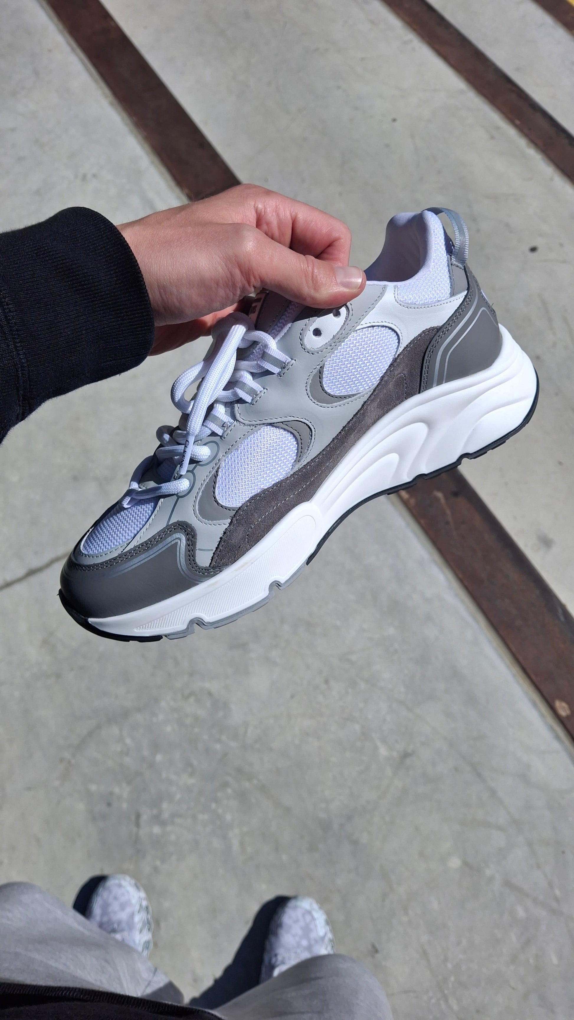 Cleens Pulse Runner 'Dove Grey' — UK 3 | EU 37 | US 4 — Detail View