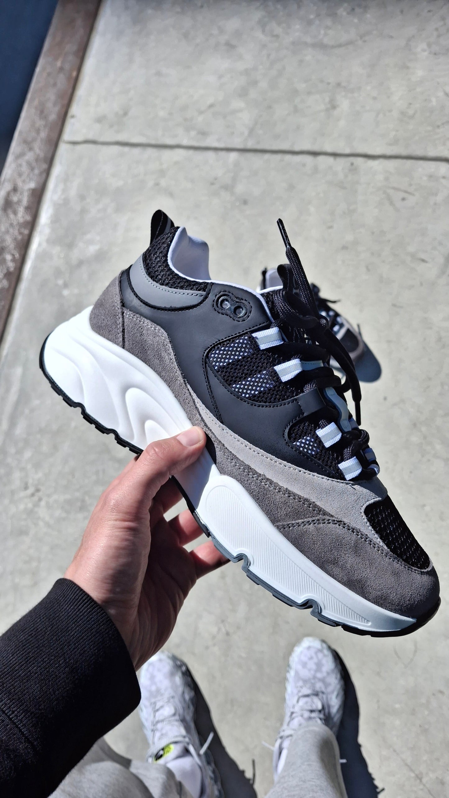 Cleens Aero Runner 'Carbon' — UK 3 | EU 37 | US 4 — Top View