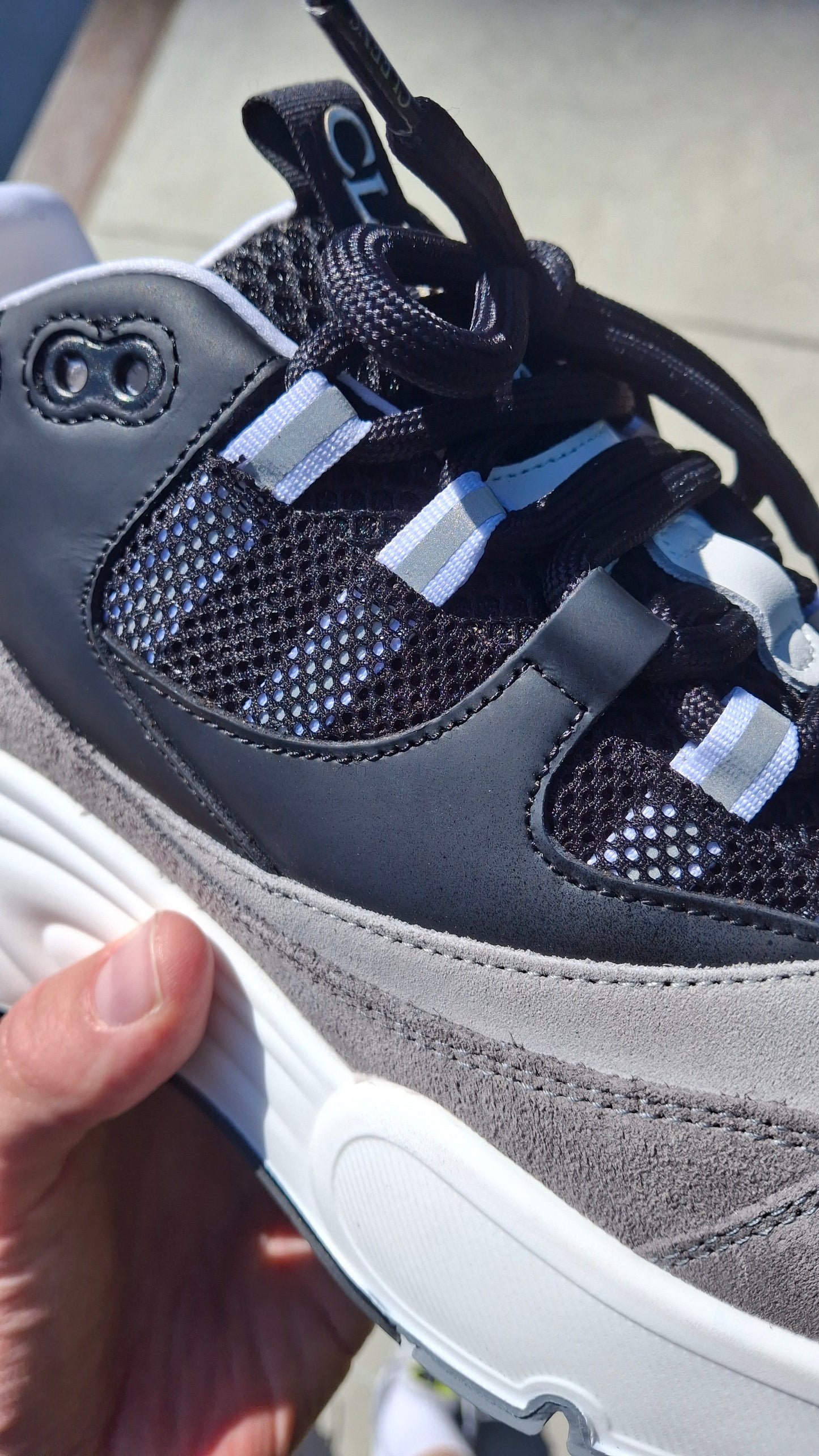 Cleens Aero Runner 'Carbon' — UK 3 | EU 37 | US 4 — Back View