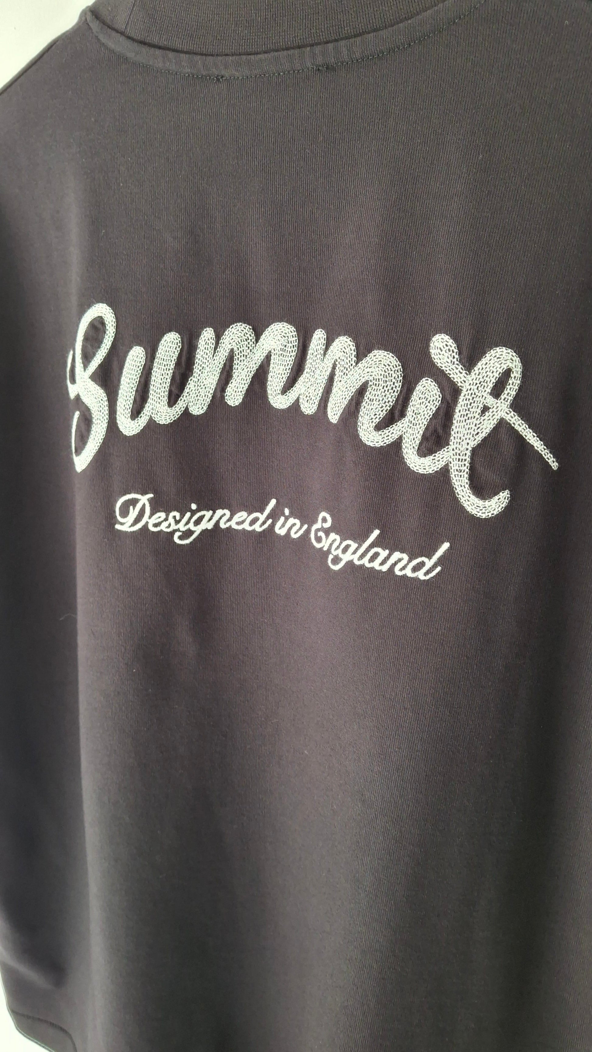 Summit Chainstitch T-Shirt 'Black' — XXS — Alternate View 7