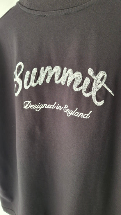 Summit Chainstitch T-Shirt 'Black' — XXS — Alternate View 7