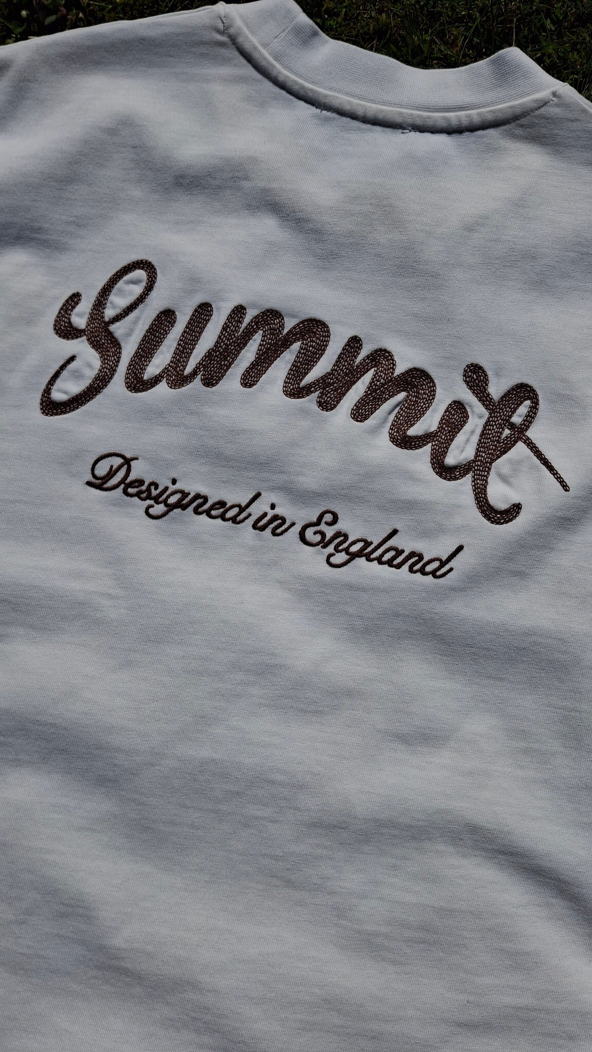 Summit Chainstitch T-Shirt 'Ecru' — XXS — Alternate View 8