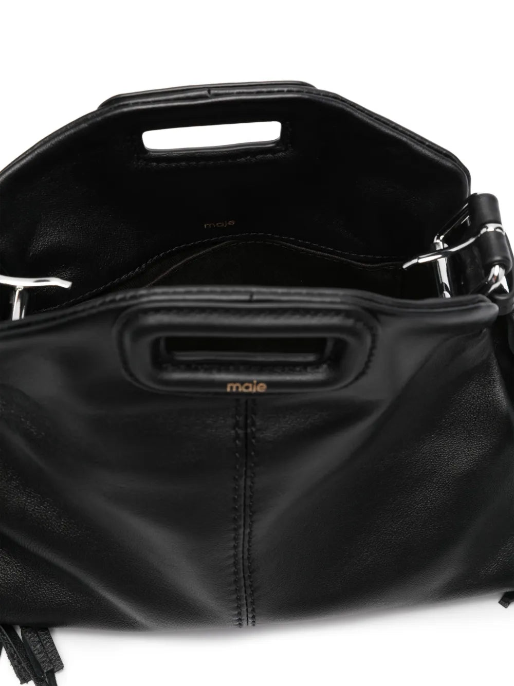 Maje Mini Miss M Leather Shoulder Bag — Same as shown — Size One Size — Detail View