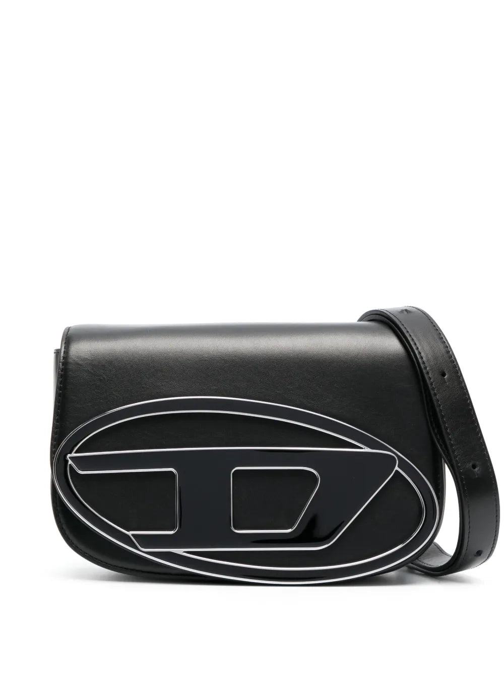Diesel Medium 1Dr Leather Shoulder Bag — Same as shown — Size One Size — Front View