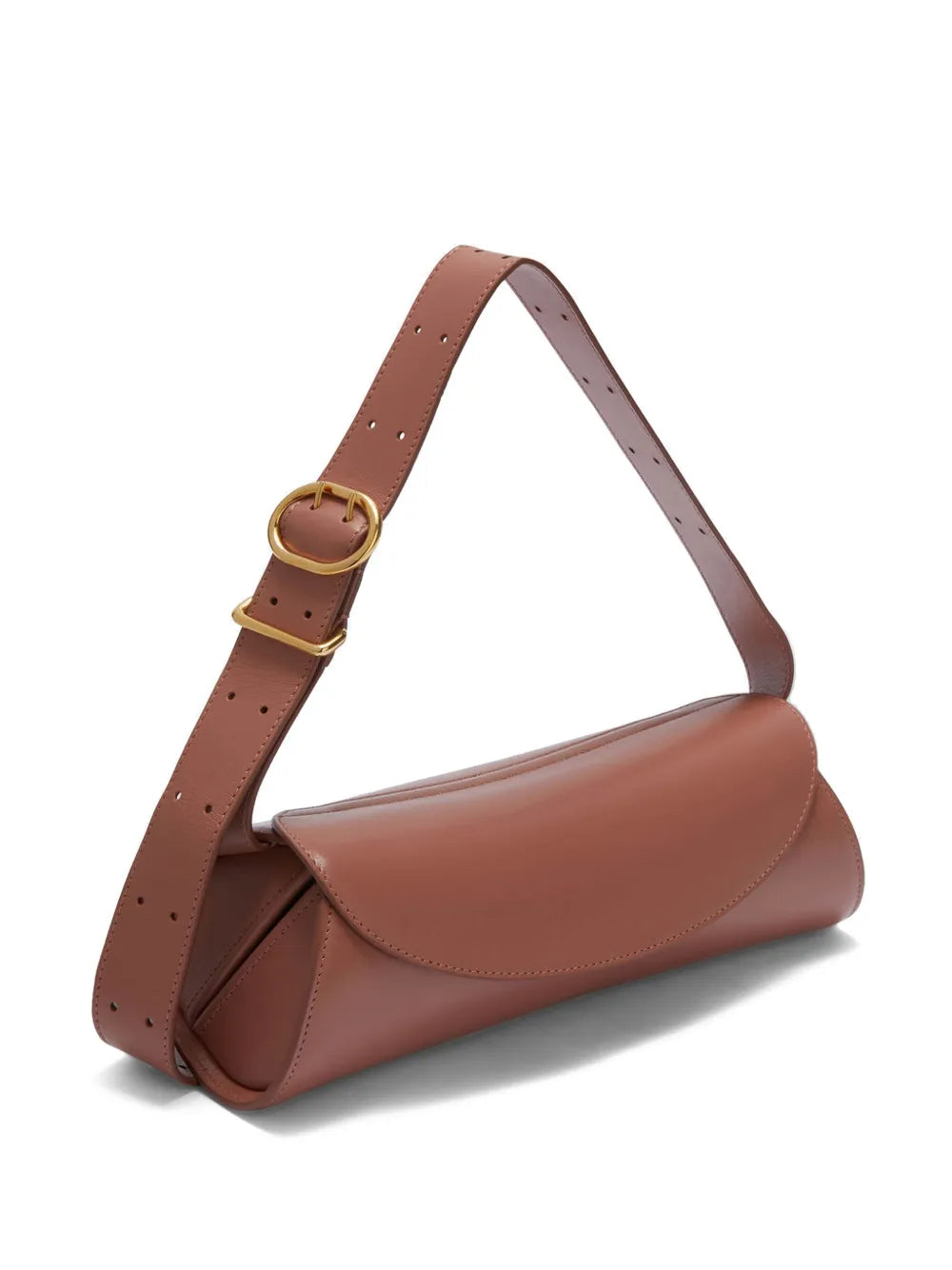 Jil Sander Small Cannolo Shoulder Bag — Same as shown — Size One Size — Side View