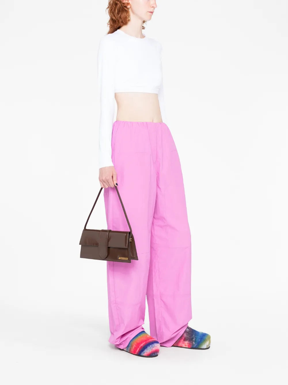 Jacquemus Le Bambino Long Shoulder Bag — Same as shown — Size One Size — Side View