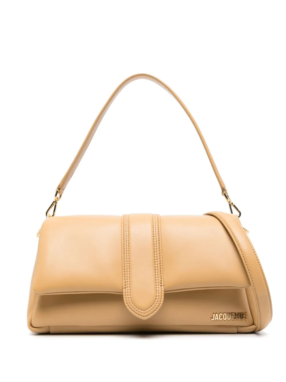 Jacquemus Le Bambimou Leather Shoulder Bag — Same as shown — Size One Size — Front View