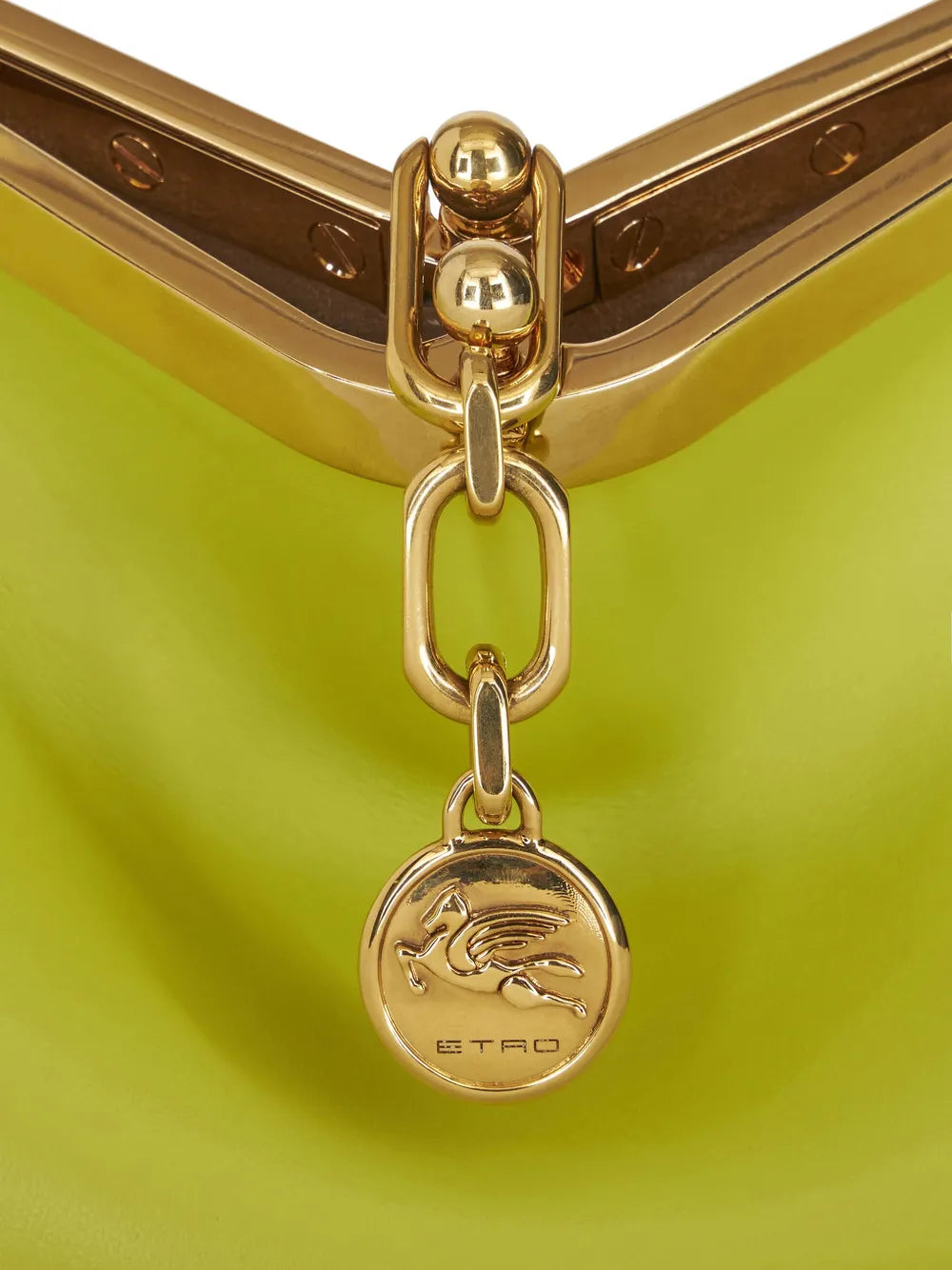 Etro Vela Leather Shoulder Bag — Same as shown — Size One Size — Detail View