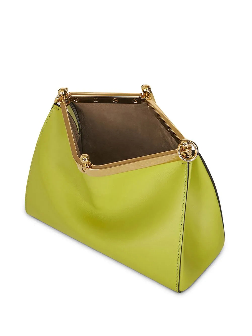 Etro Vela Leather Shoulder Bag — Same as shown — Size One Size — Top View