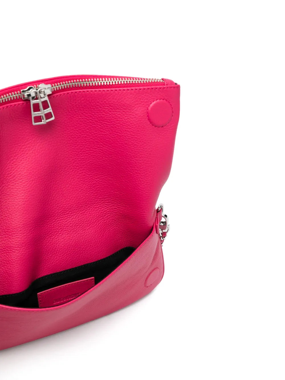Zadigvoltaire Logo Plaque Leather Shoulder Bag — Same as shown — Size One Size — Detail View