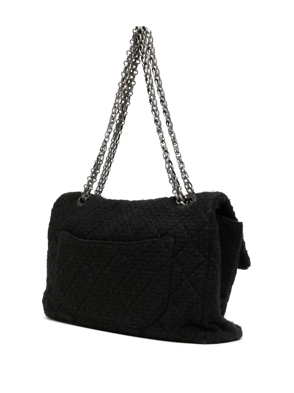 Chanel Pre Owned 255 Xxl Reissue Shoulder Bag — Same as shown — Size One Size — Back View