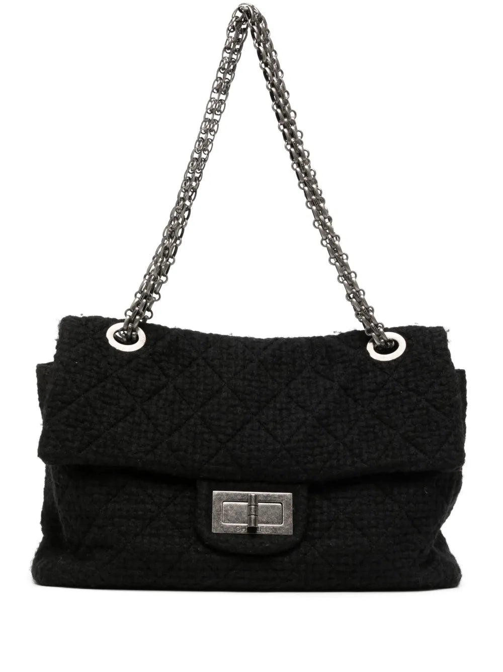 Chanel Pre Owned 255 Xxl Reissue Shoulder Bag — Same as shown — Size One Size — Front View