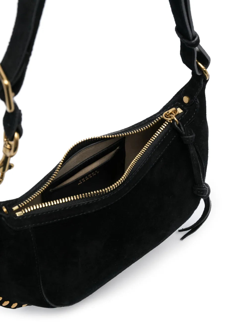 Isabel Marant Oskan Moon Shoulder Bag — Same as shown — Size One Size — Lifestyle View