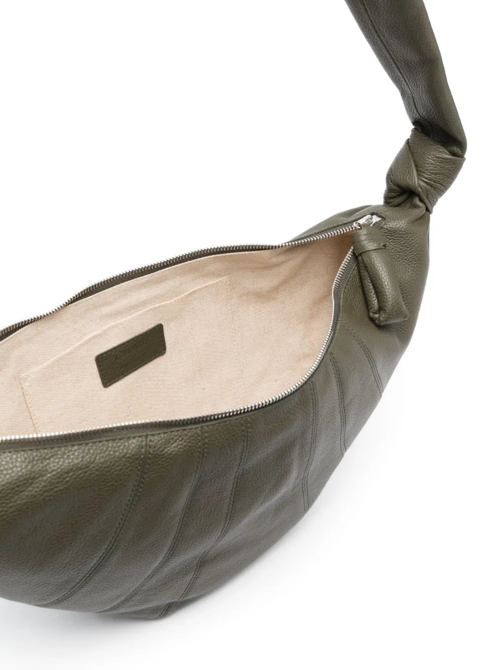 Lemaire Medium Croissant Leather Shoulder Bag — Same as shown — Size One Size — Detail View