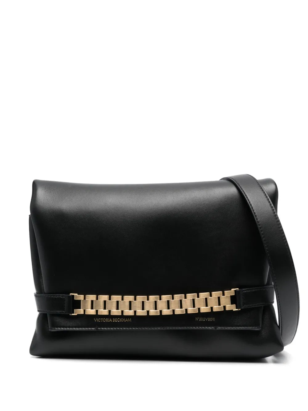 Victoria Beckham Mini Chain Pouch Leather Clutch — Same as shown — Size One Size — Front View