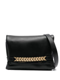 Victoria Beckham Mini Chain Pouch Leather Clutch — Same as shown — Size One Size — Front View