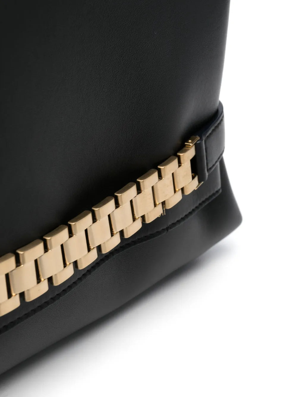 Victoria Beckham Mini Chain Pouch Leather Clutch — Same as shown — Size One Size — Top View