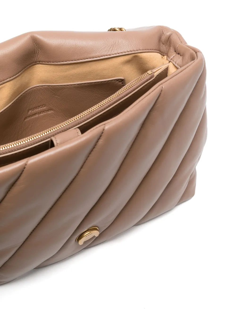 Pinko Love Big Puff Leather Shoulder Bag — Same as shown — Size One Size — Lifestyle View