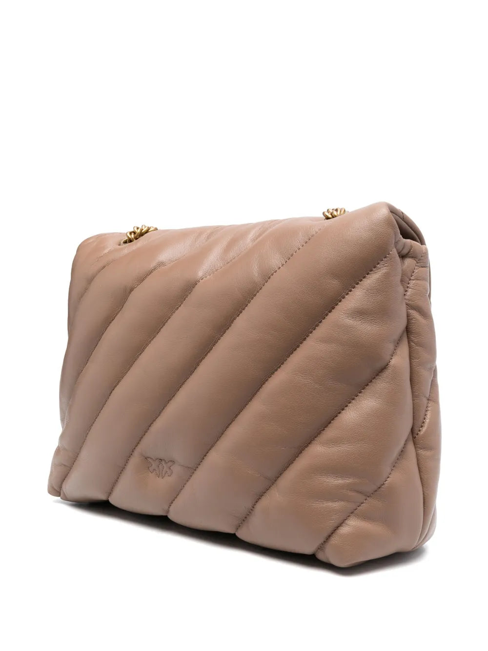 Pinko Love Big Puff Leather Shoulder Bag — Same as shown — Size One Size — Top View