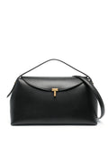 Toteme T Lock Leather Shoulder Bag — Same as shown — Size One Size — Front View