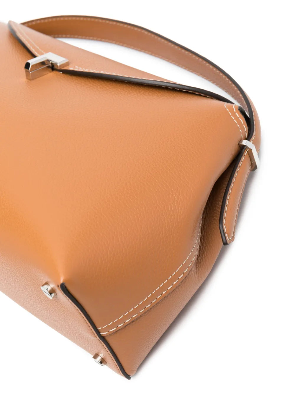 Toteme T Lock Leather Top Handle Bag — Same as shown — Size One Size — Top View