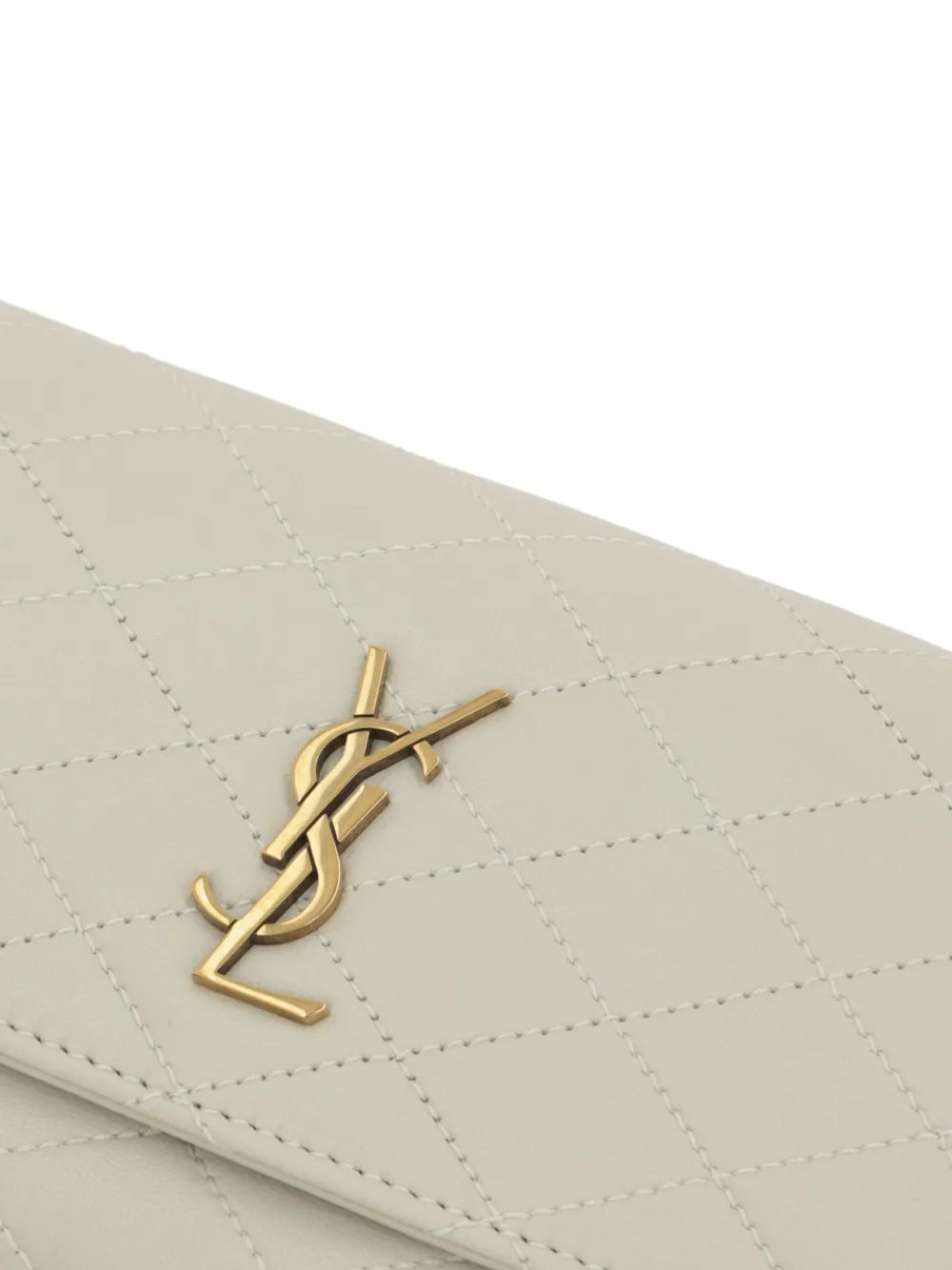 Saint Laurent Gaby Quilted Shoulder Bag — Same as shown — Size One Size — Top View