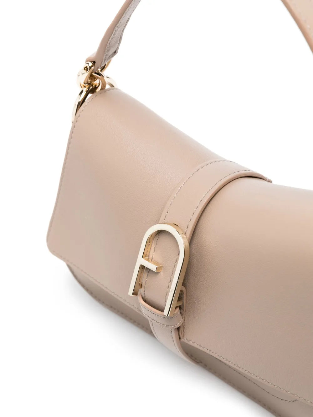 Furla Flow Leather Shoulder Bag — Same as shown — Size One Size — Top View