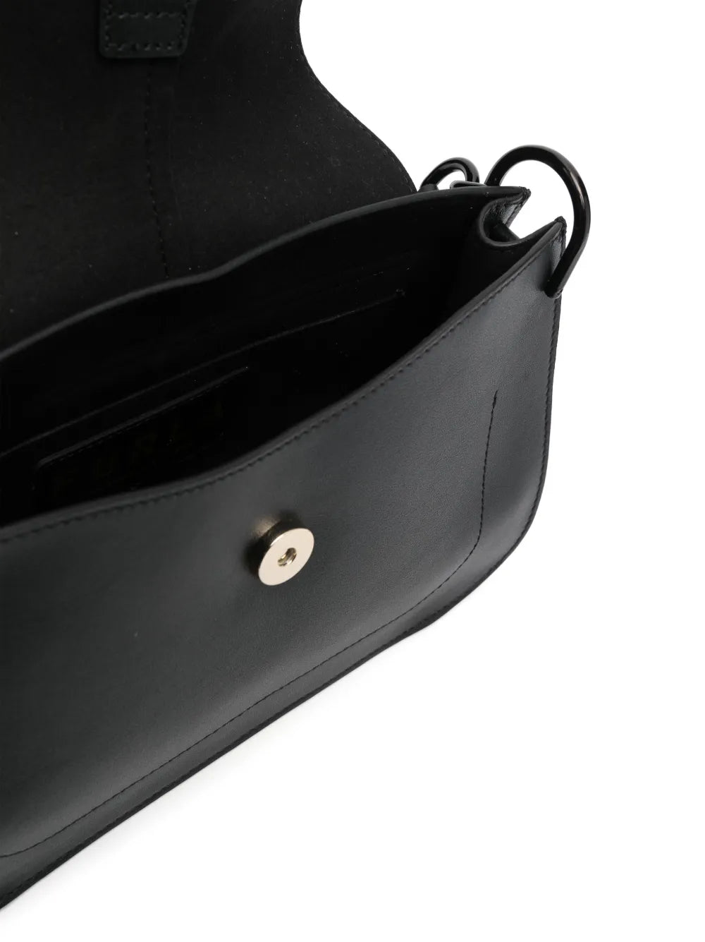 Furla Logo Plaque Leather Shoulder Bag — Same as shown — Size One Size — Detail View