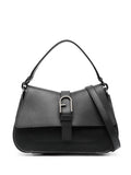 Furla Mini Flow Leather Shoulder Bag — Same as shown — Size One Size — Front View