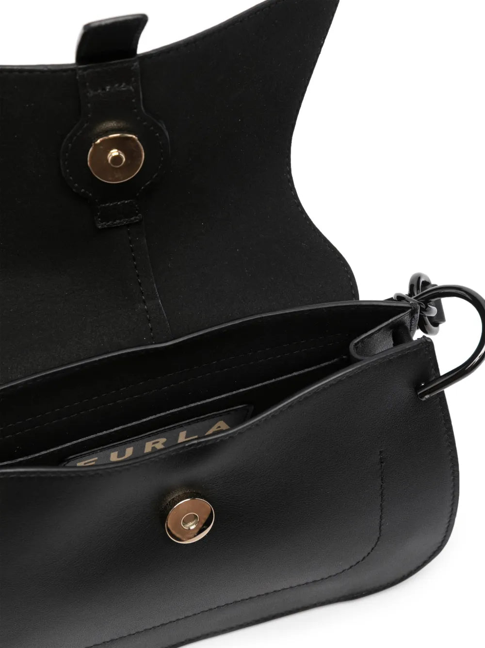 Furla Mini Flow Leather Shoulder Bag — Same as shown — Size One Size — Detail View