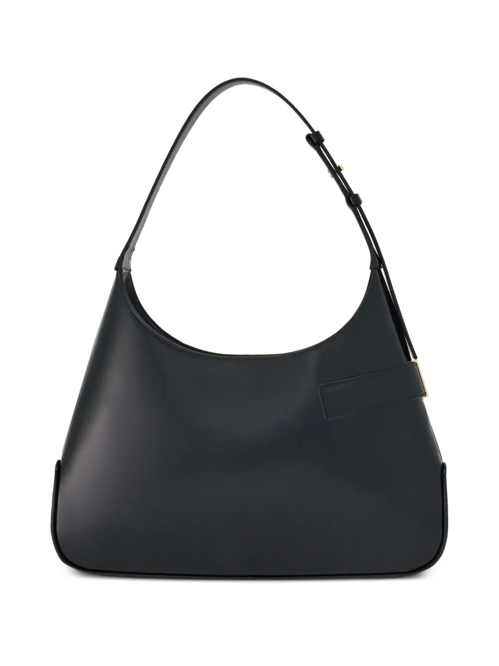 Ferragamo Hobo Leather Shoulder Bag — Same as shown — Size One Size — Back View