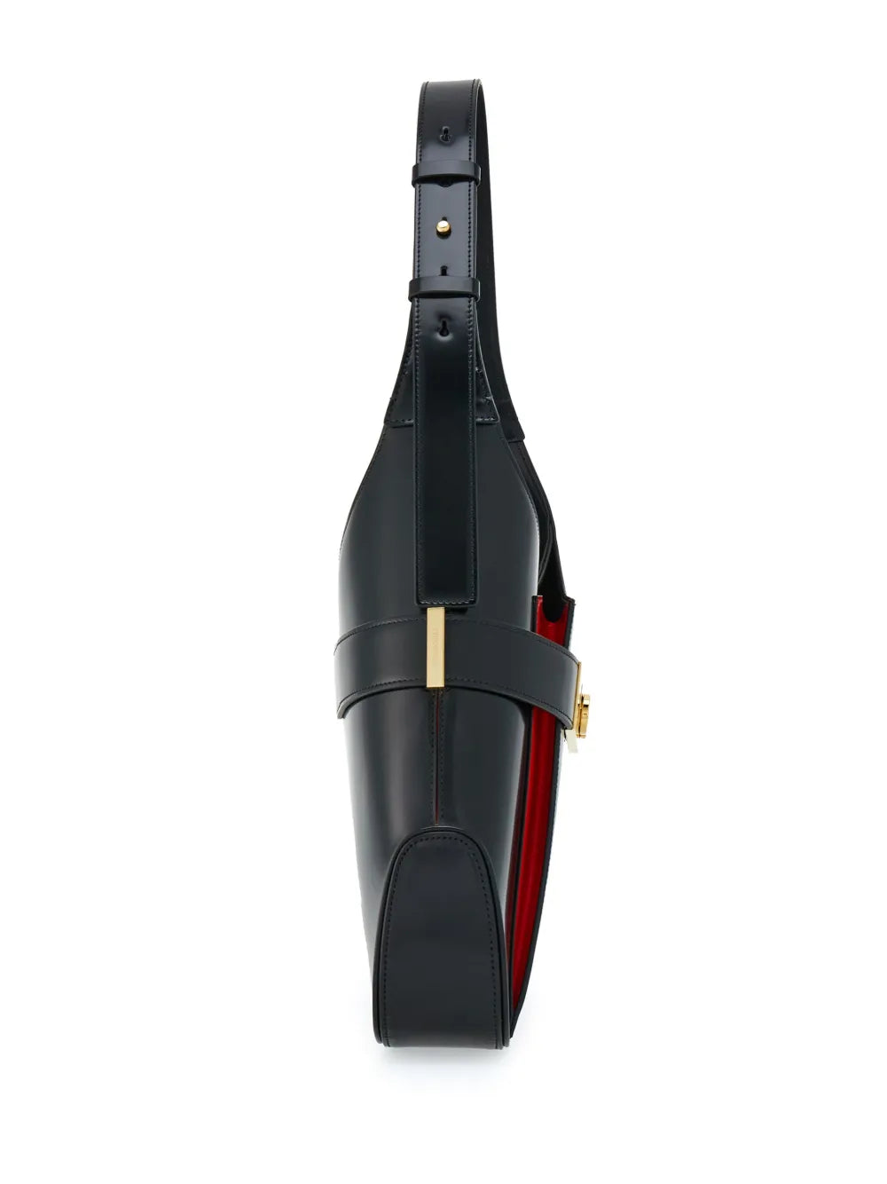 Ferragamo Hobo Leather Shoulder Bag — Same as shown — Size One Size — Top View